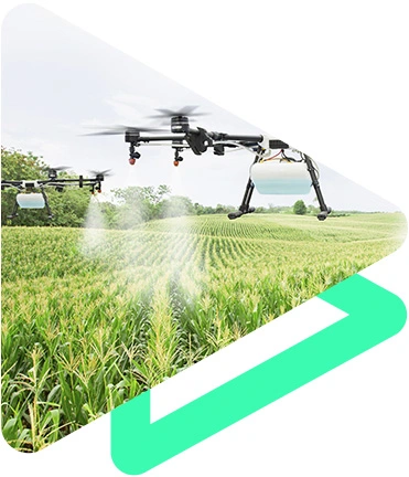 Pulverização por Drone